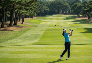 LPGA BMW 레이디스 챔피언십, 류해란 선수가 36홀 단독 선두로 올라섰어!