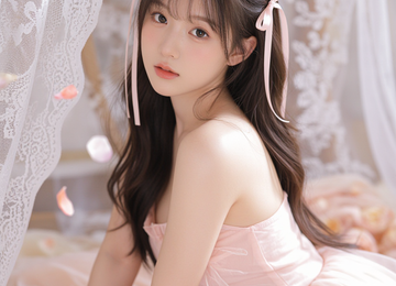 분홍빛 리본과 꿈결