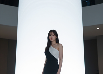 빛의 기둥 아래서