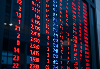 KOSPI 200 종가 현황: 등락의 소용돌이 속 흔들리는 지표들