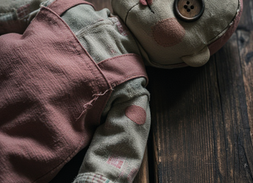 낡은 헝 인형