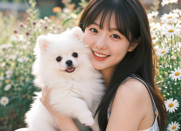 햇살 아래 우리 둘