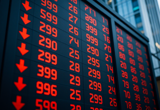 코스닥 지수, 개장 직후 15.78포인트 하락하며 748.32 기록