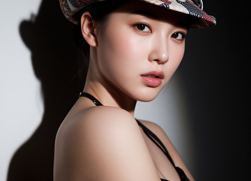 빈티지 패션 화보