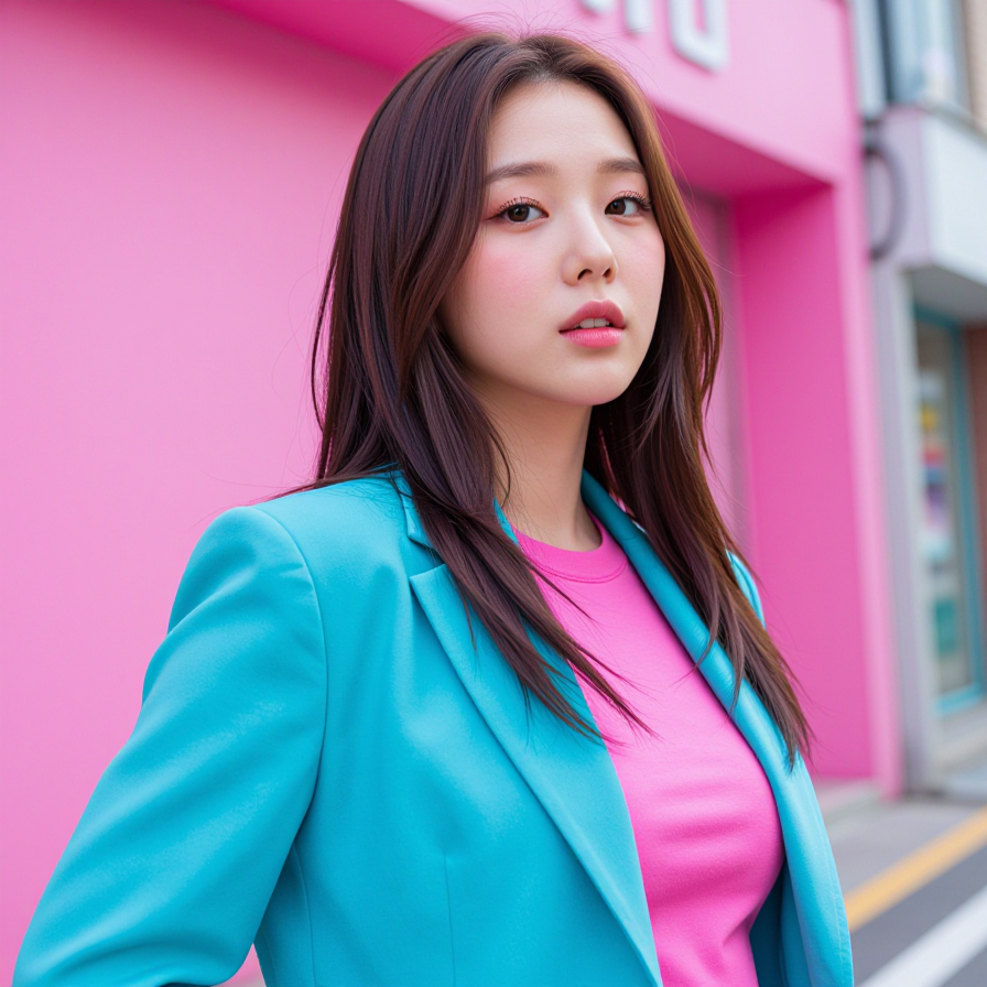 캔디 컬러의 거리