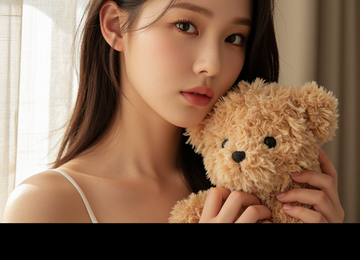 인형과 함께하는 오후