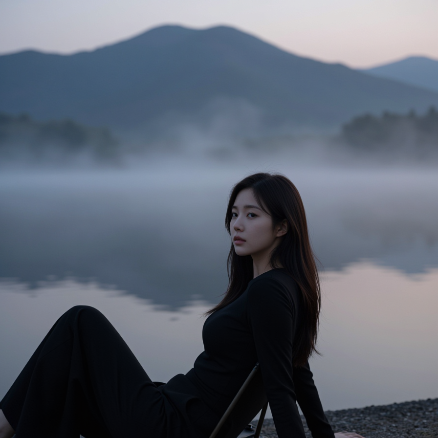 안개 속의 여인