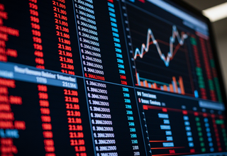 KOSPI 200 주요 종목 종가 현황: 하락세가 두드러진 시장 흐름