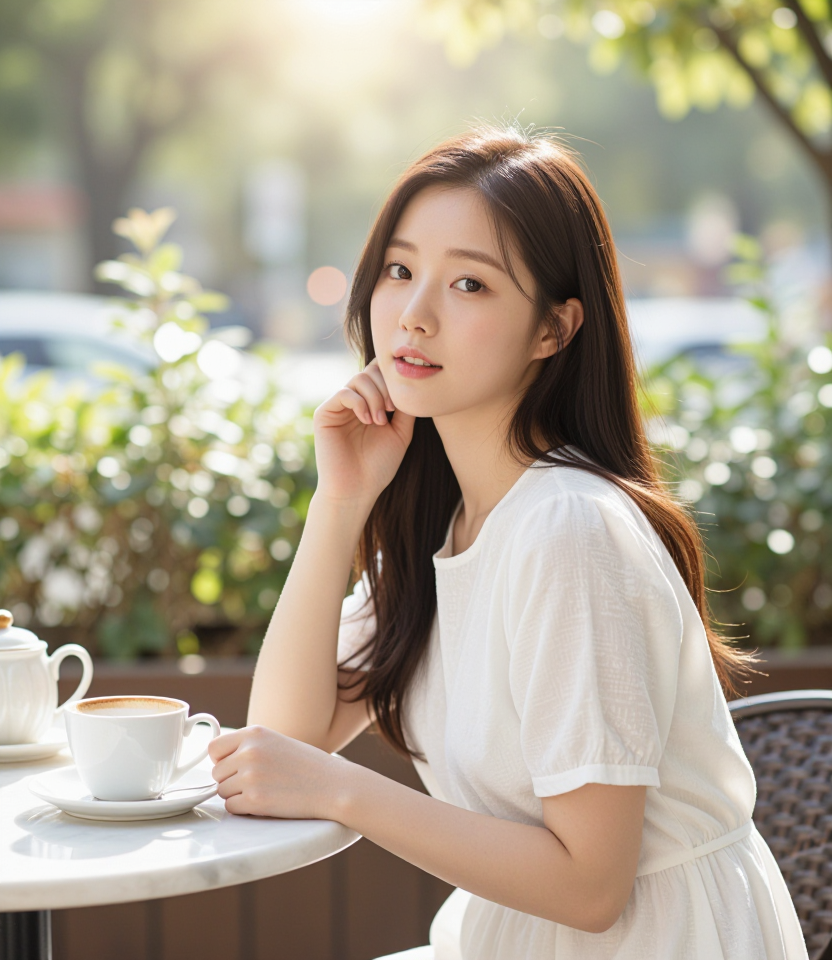 햇살 가득한 테라스