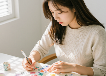 다이어리 꾸미기 기록