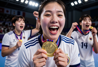 아시안게임 여자 핸드볼, 8년 만의 금메달 탈환