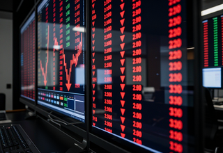 KOSPI 200 주요 종목 종가 현황: 하락의 그림자가 짙게 드리운 시장