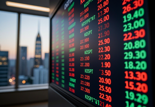 KOSPI 200 주요 종목 마감 시황 안내