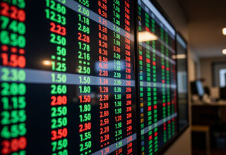 KOSPI 200 종목별 마감 현황: SK하이닉스 급등과 주요 종목의 극명한 희비
