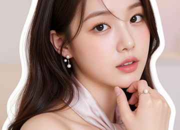 스티커 속의 소녀