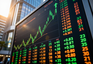 코스피(KOSPI) 8,088.34로 마감, 전일 대비 440.25포인트 급등!