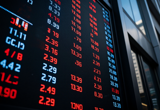 KOSPI 200 종가 현황: 극명하게 갈린 대형주들의 희비