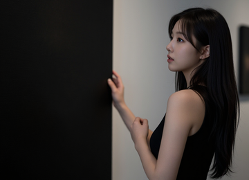전시실의 정적