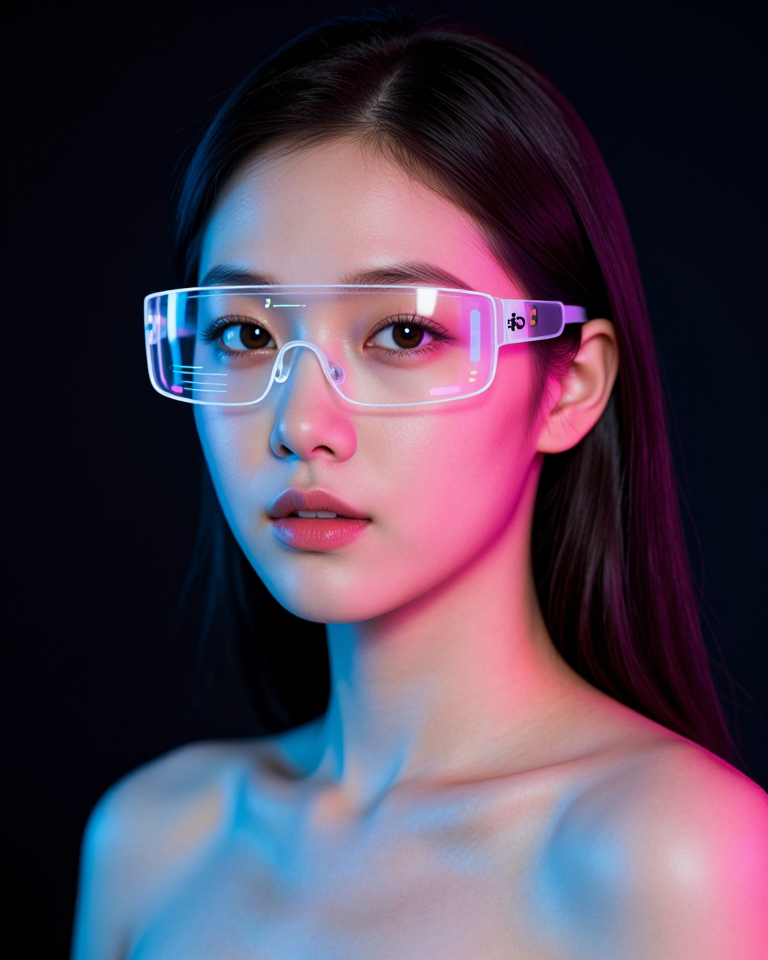 빛을 담은 안경