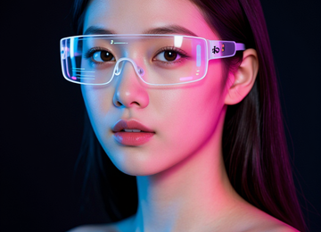 빛을 담은 안경