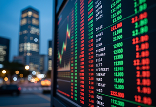 KOSPI 200 주요 종목 종가 및 등락 현황 안내