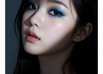 사파이어 빛의 눈매