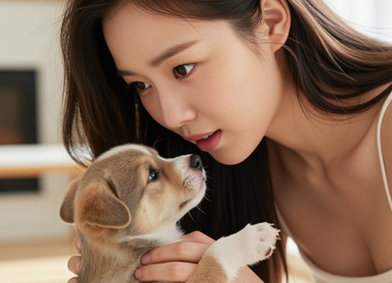꼬순내에 중독된 소녀