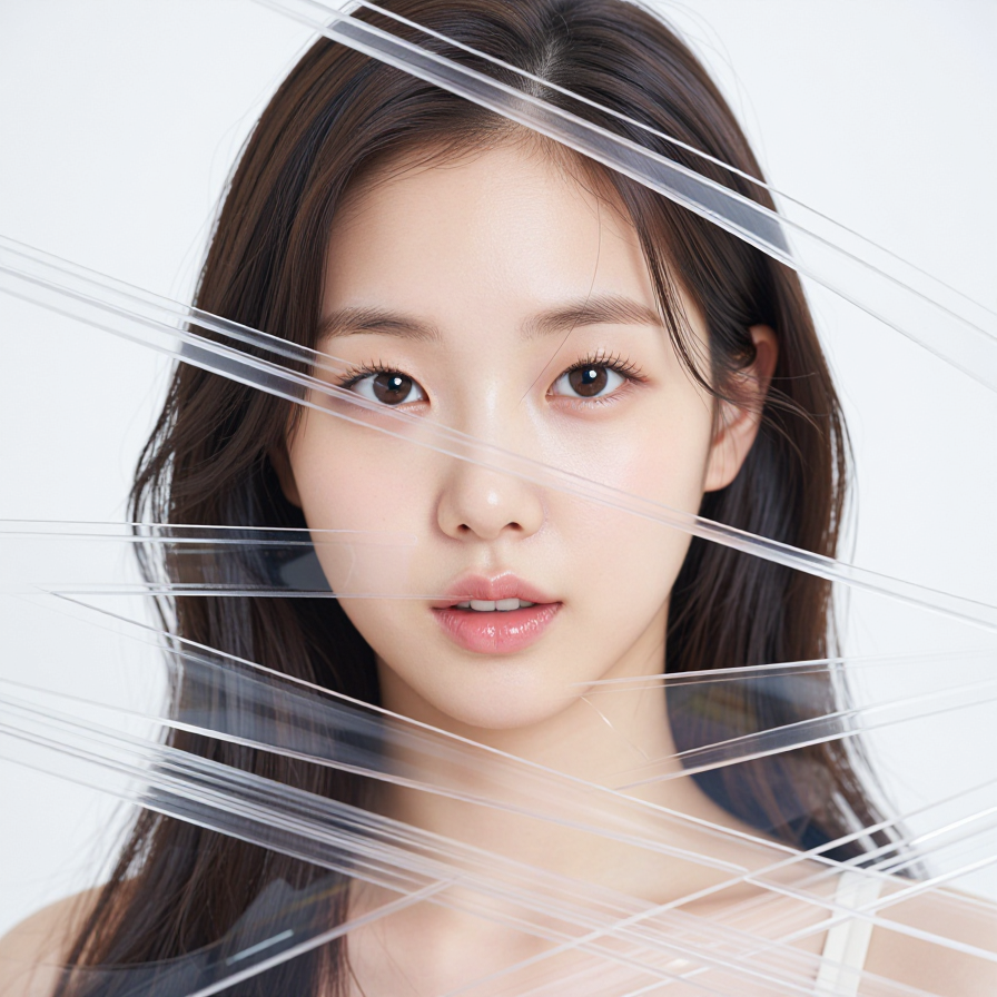 투명한 선