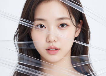 투명한 선
