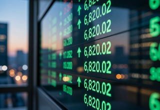 코스피(KOSPI) 6,820.02로 마감, 전일 대비 31.14포인트 상승