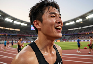 대한민국 남자 4x100m 계주, 한국 신기록 세우며 아시안게임 동메달 획득!