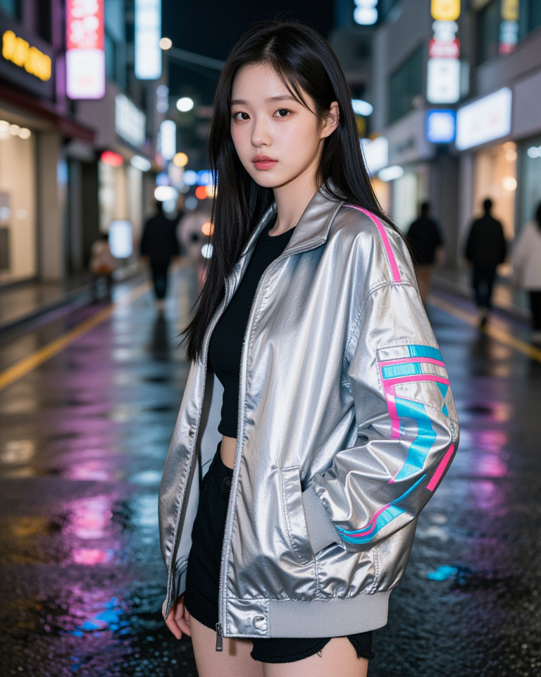 네온 서울의 밤