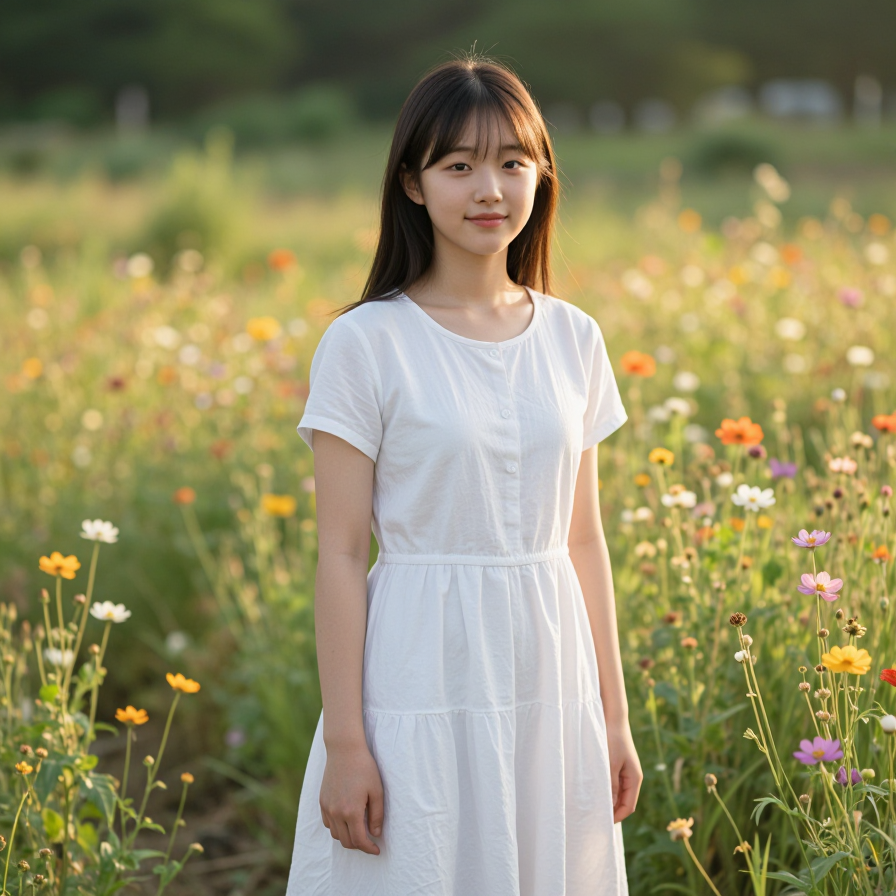꽃과 여인