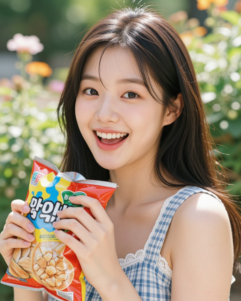 설레는 소녀