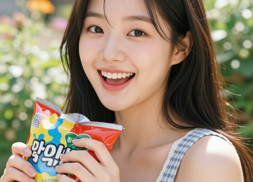 설레는 소녀