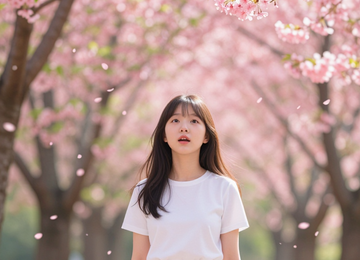 꽃잎 속의 소녀