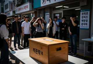 투표용지가 없다고?! 송파구 투표소는 지금 분노의 현장!