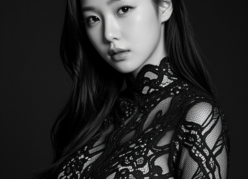 검은 레이스의 흐름