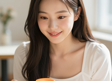 디저트와 소녀