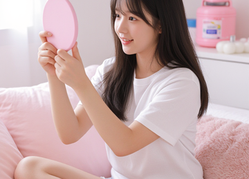 포근한 오후의 소녀
