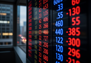 KOSPI 200 종가 현황: 등락이 교차하는 시장의 기록