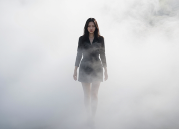 사라지는 뒷모습
