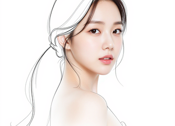 선으로 된 실루엣