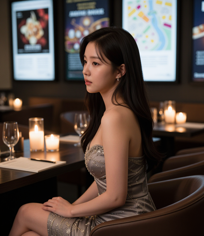 럭셔리 라운지의 분위기