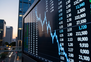 코스피(KOSPI) 6,562.72로 마감, 전 거래일 대비 273.08포인트 하락