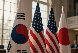 한·미·일 외교장관, 북한 비핵화 의지 재확인 및 대화 촉구