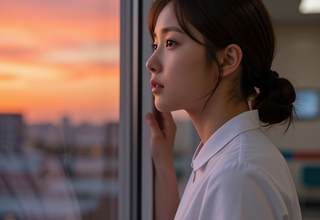 병원 하늘
