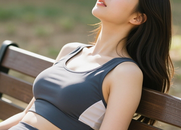 운동 후의 평온한 햇살