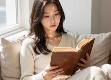 창가에서의 독서