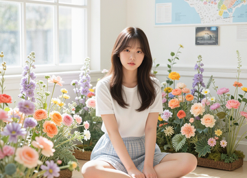 꽃향기 가득한 방